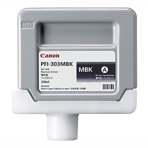 Canon PFI-303 MBK Matný čierny - 330 ml atramentová kazeta